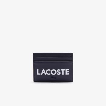 Lacoste Fitzgerald Leather Card Holder Pánské - Doplňky Tmavě Blankyt Blankyt | CZ-6fKvcB